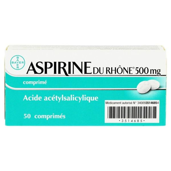 Aspi Rhone 500Mg Cpr Plq/5X10 (50)