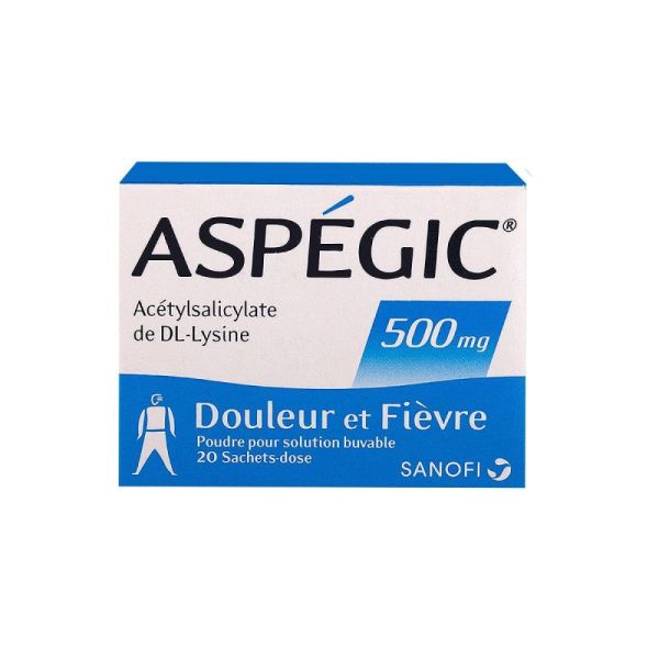 Aspegic 500Mg Pdr Sbuv Sach-Dos 20Sach