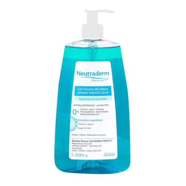 Neutraderm Gel Dche Micellaire Fl Ppe/1L