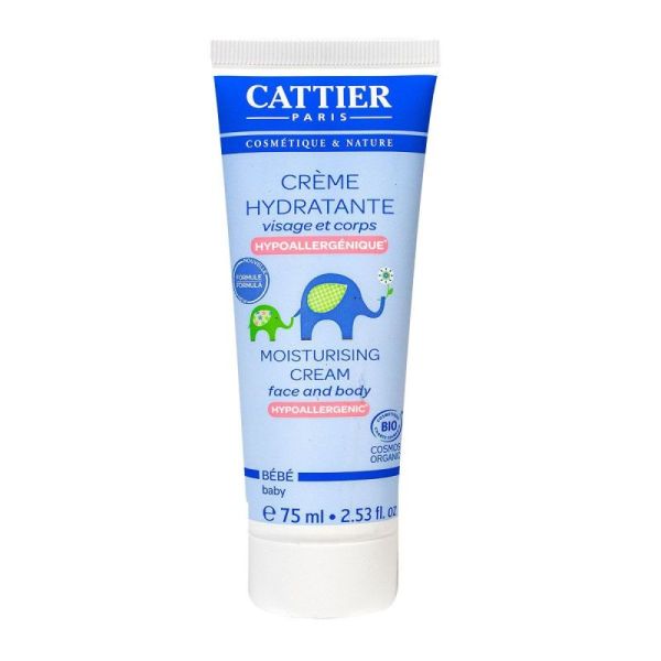 Cattier Bebe Cr Hydrat T/75Ml