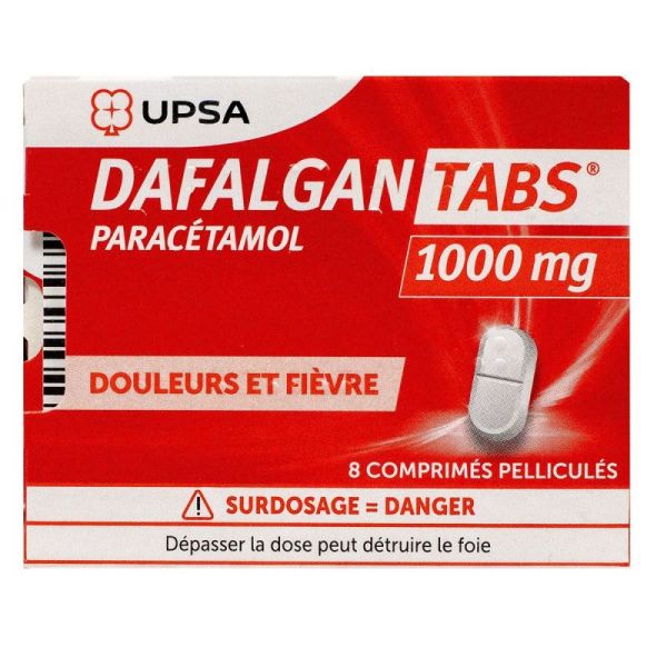 Dafalgantabs 1G Cpr Pell Plq/8