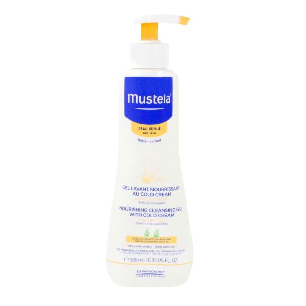 Mustela Bb Enf Gel Lav Cire Abeille Bio 300Ml