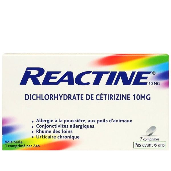 Reactine 10Mg Cpr Sec 7