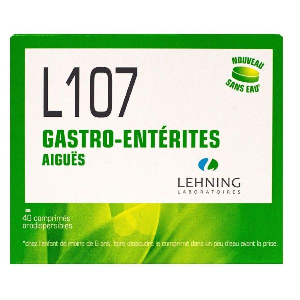 L107 Gastro-Enterite Cpr Bt40 Oro