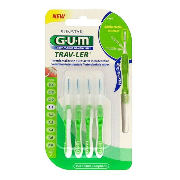 Gum Travler Brosset 1,1Mm 1414 X4