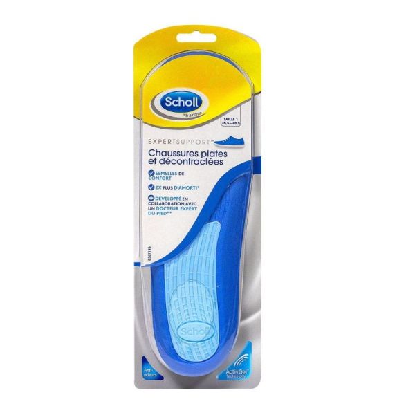 Scholl Semelle Decontr T1 Paire