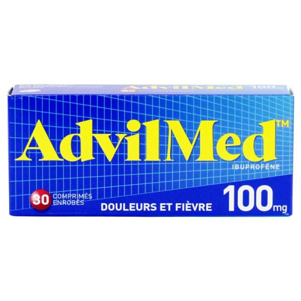 Advilmed 100Mg Cpr Enr Plq/30