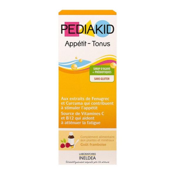 Pediakid Appetit-Tonus Sp Framb Enf Fl/125Ml