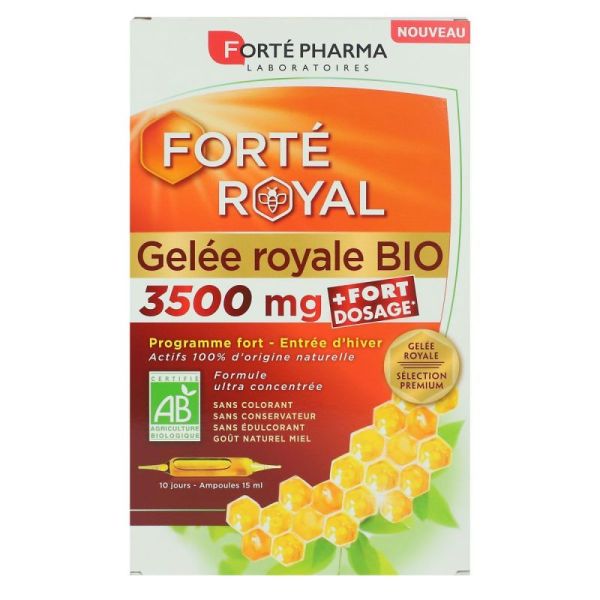 Forte Gelee Royale Bio3500Mg Amp10