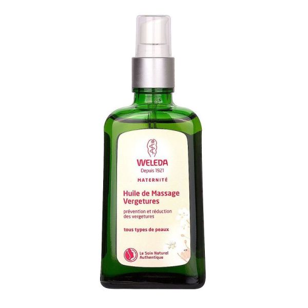 Weleda Soins Corps Hle Mass Verget Fl P/100Ml