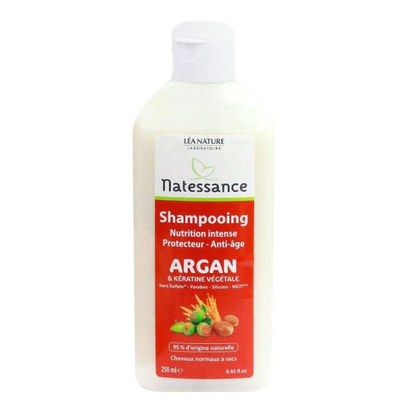 Natessance Sh Argan/Kerat 250Ml