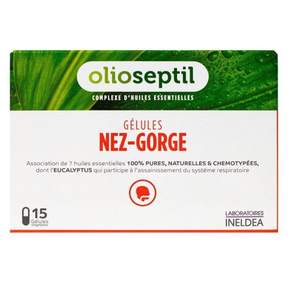 Olioseptil Gél Nez Gorge B/15