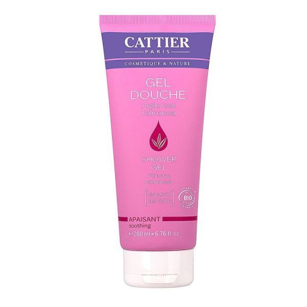 Cattier Gel Douch Apais 200Ml Argil Ros Palma