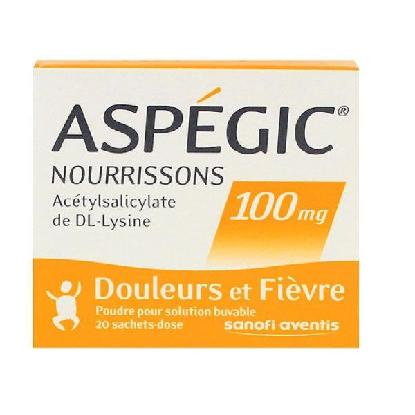 Aspegic 100Mg Pdr Sbuv Sach-Dos Nour 20Sach