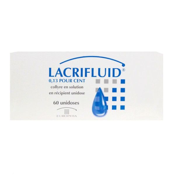 Lacrifluid 0,13% Collyr S Unidose 60Unid