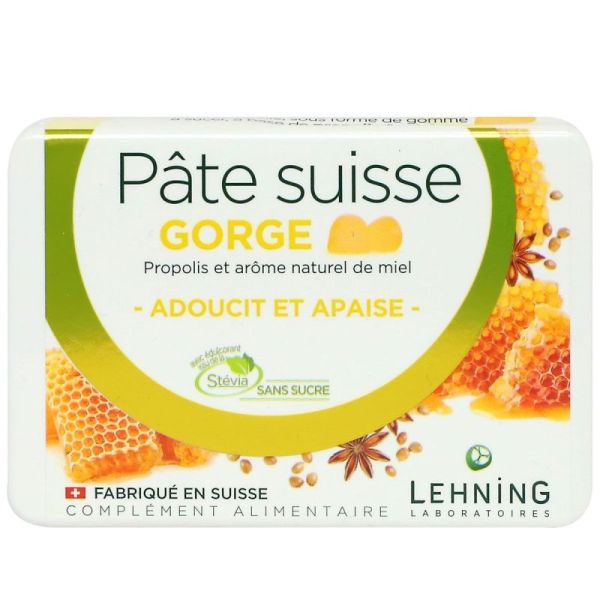 Lehning Pate Suisse Past Suc Miel Propo 50G