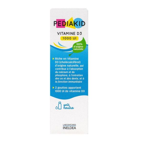 Pediakid Vitamine D3 S Buv Fl C-Gtt/20Ml