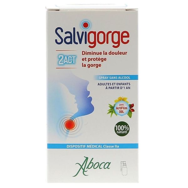 Salvigorge 2Act Spray Ss Alc Fl/30Ml