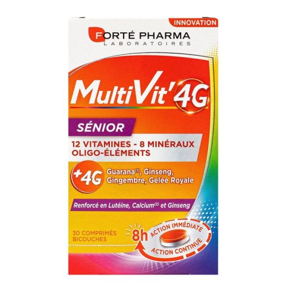 Multivit' 4G Senior Cpr B/30