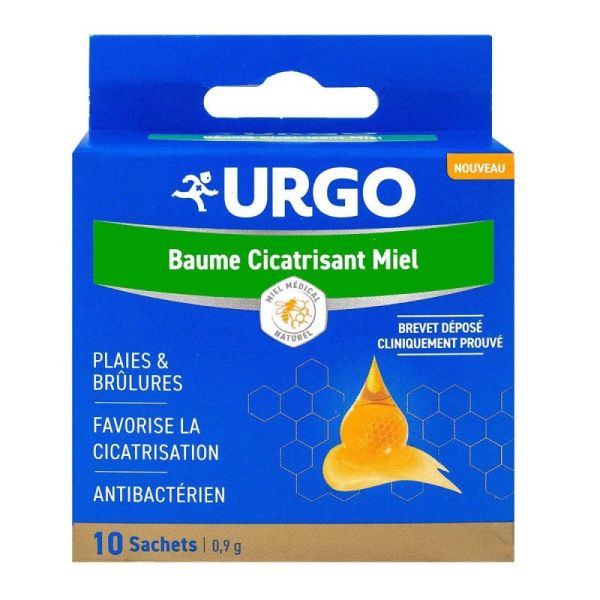 Urgo Baume Miel Unidose 0,9Gx10