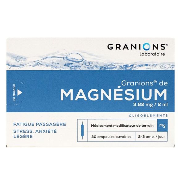 Granions De Magnesium S Buv 30A/2Ml