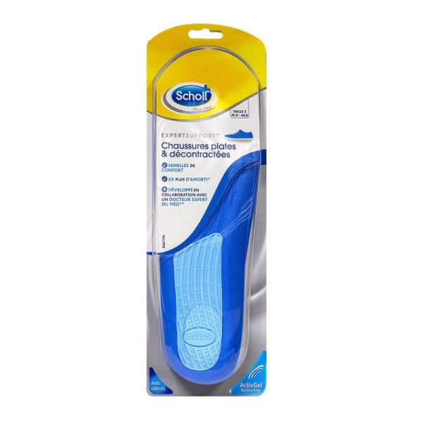 Scholl Semelle Decontr T2 Paire