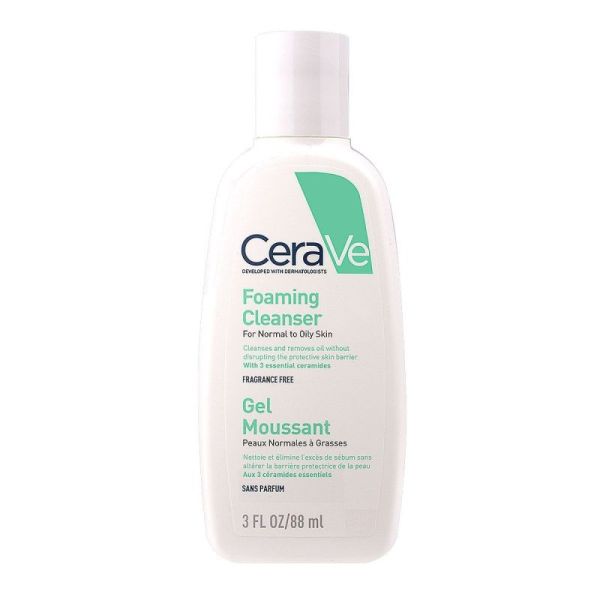 Cerave Gel Mouss Px Normales Grasses Fl/88Ml