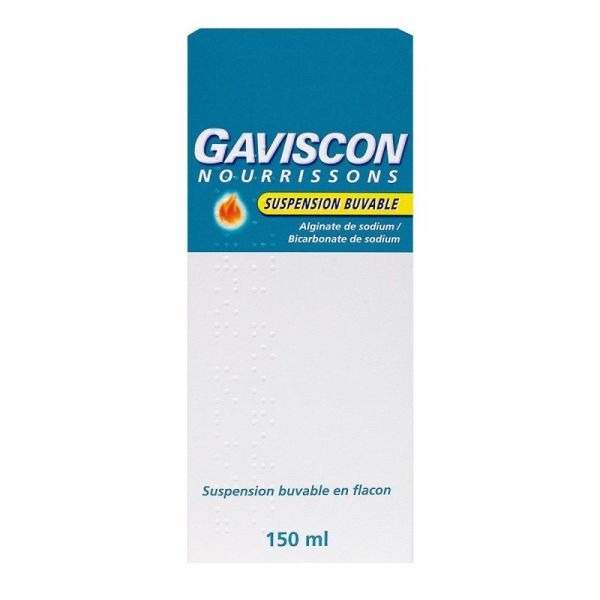 Gaviscon Susp Buv En Flac Nour Fl/150Ml+Mesur