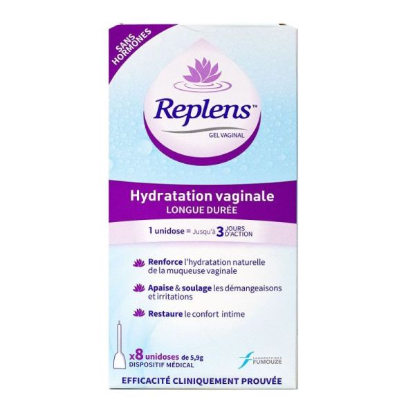 Replens Gel Vagin Hydra Ld Dos 8