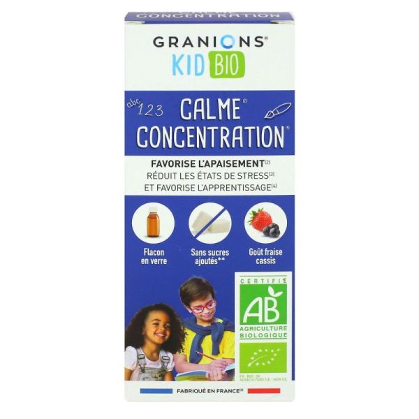 Granions Kid Bio Calme&Conc 125Ml