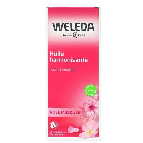 Weleda Soins Corps Hle Harmo Rose M Flp/100Ml