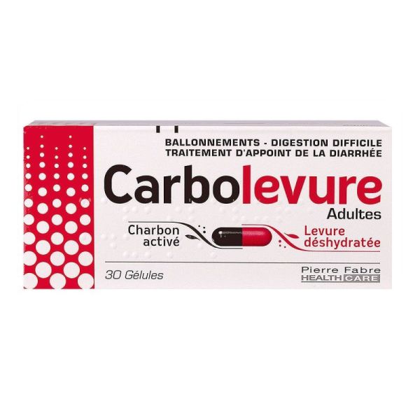 Carbolevure Gel Adultes Plq/30