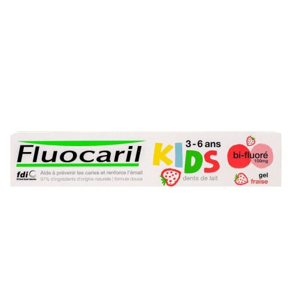 Fluocaril Kids Gel Fraise50Ml