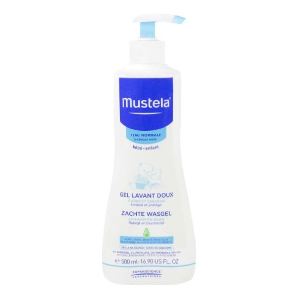 Mustela Bb Enf Gel Lav Dx Fl Ppe/500Ml