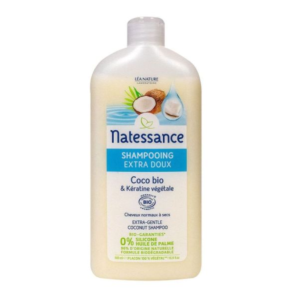 Natessance Coco Keratine Shamp Fl/500Ml