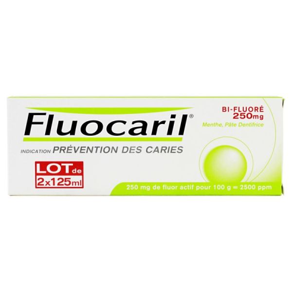 Fluocaril 250 Lot 2 125Ml