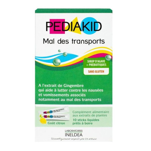 Pediakid Mal Transport Liq 10St