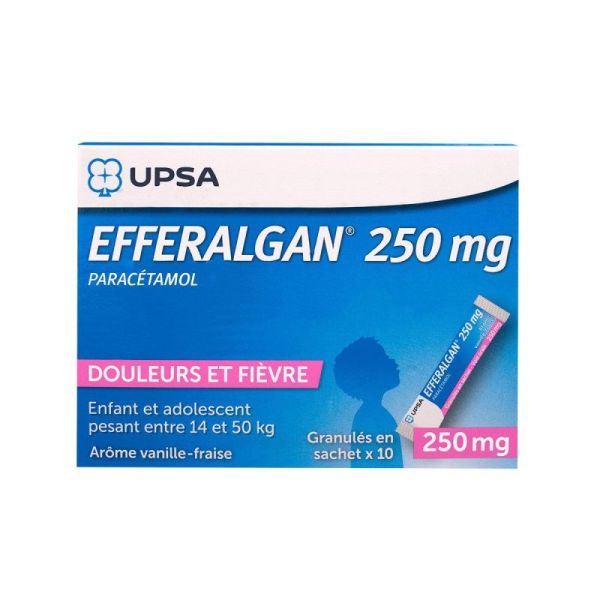 Efferalgan 250Mg Gle En Sach 10Sach