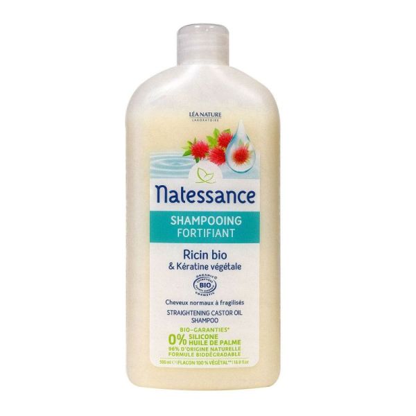 Natessance Ricin Keratine Shamp Fl/500Ml