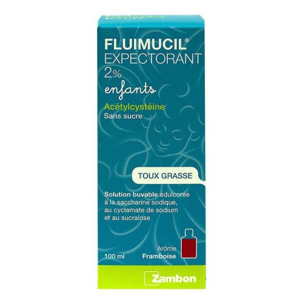 Fluimucil Exp 2% Enfant Fl 100Ml