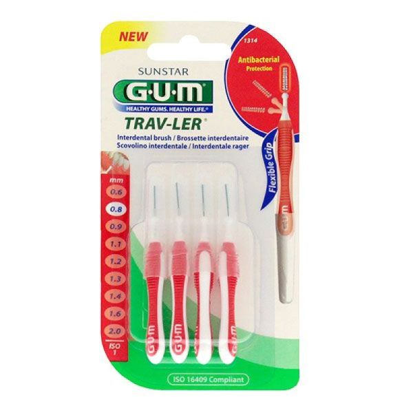 Gum Travler Brossett In-D Voy 0,8Mm B/4