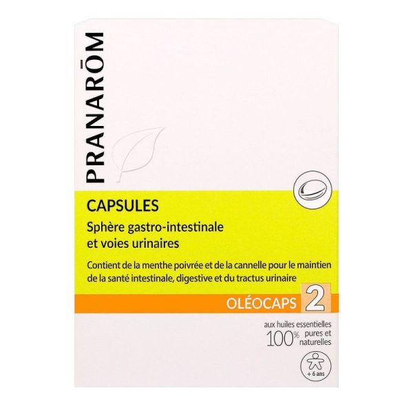 Oleocaps 2 Confort Gastro Intestinal Caps 30