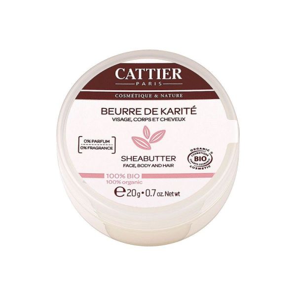 Beurre De Karité Bio Pot 20 G